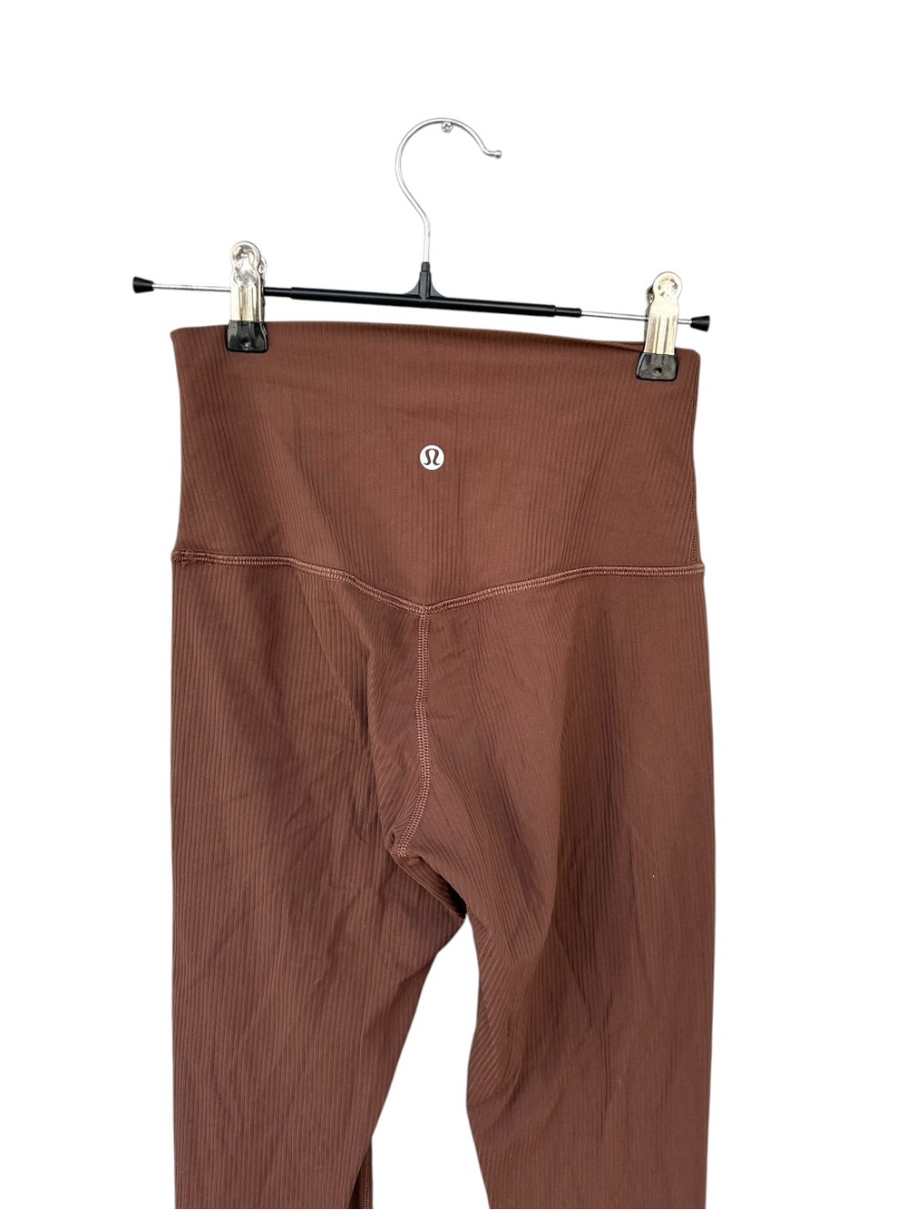 Lululemon Align Ribbed High-Rise Pant 25" - Size 4 - Roasted Brown - Picture 7 of 15